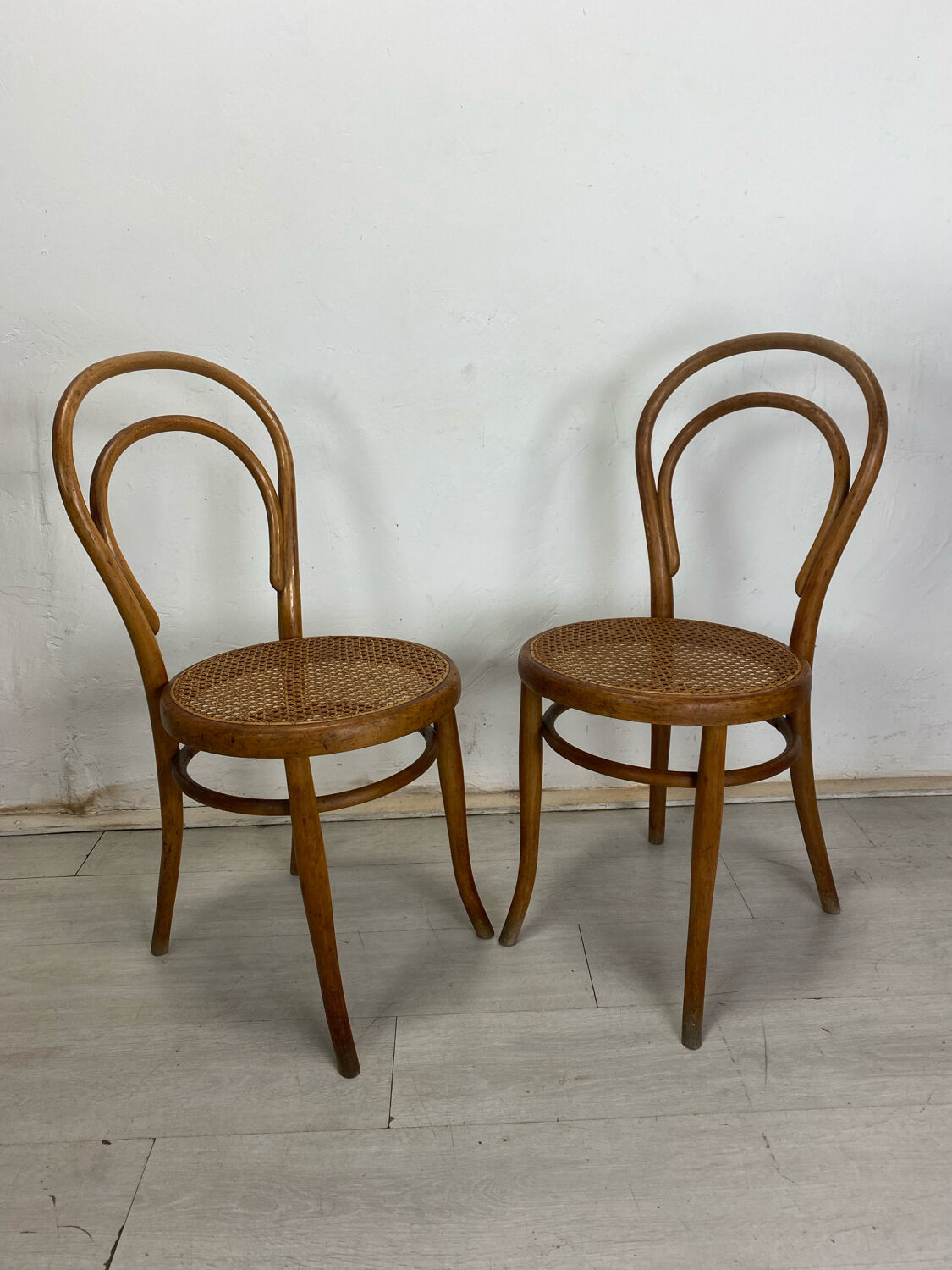 Paire de chaises bistrot