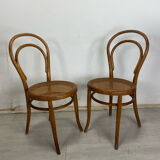 Paire de chaises bistrot