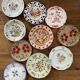 Mismatched antique plates