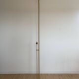 B+M Leuchten Designer-Stehlampe Messing - Brass Floor Lamp