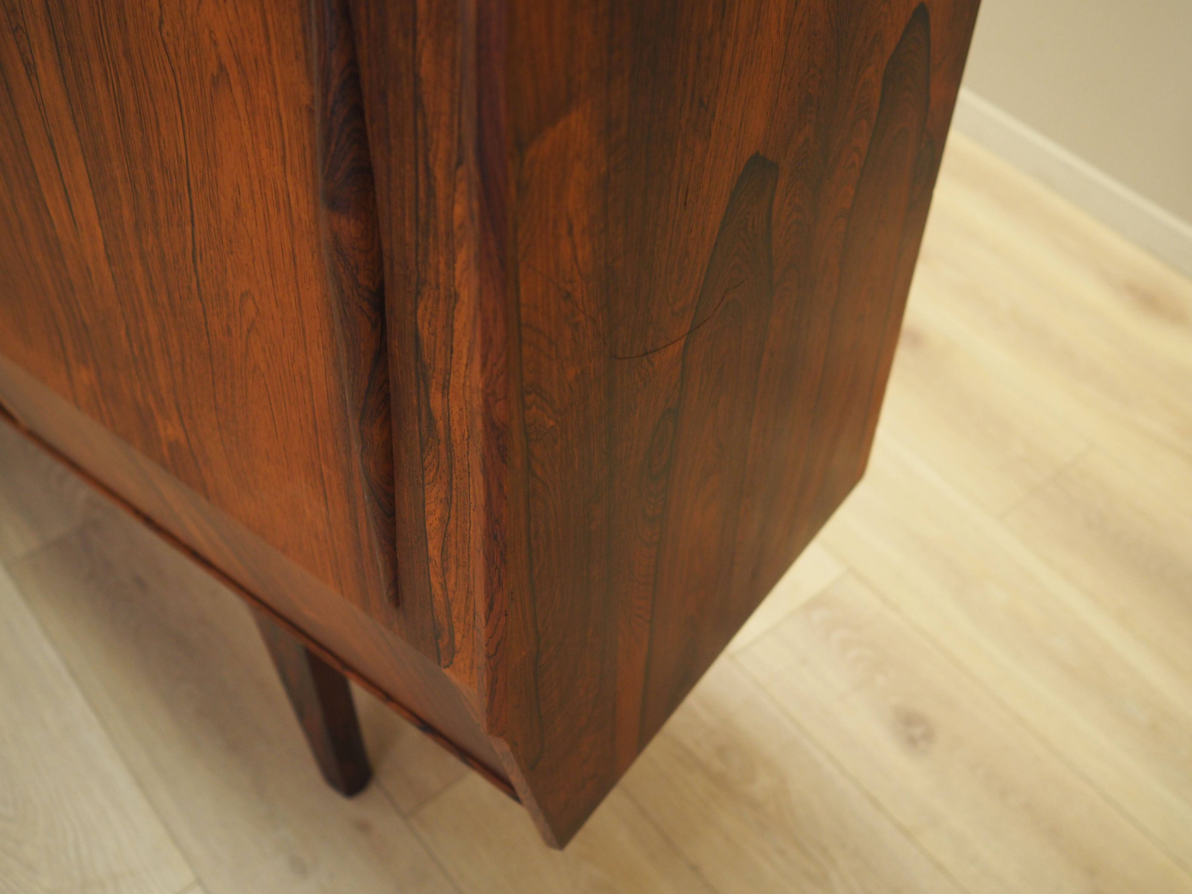 Rosewood highboard, Danish design, 1970s, production: Denmark