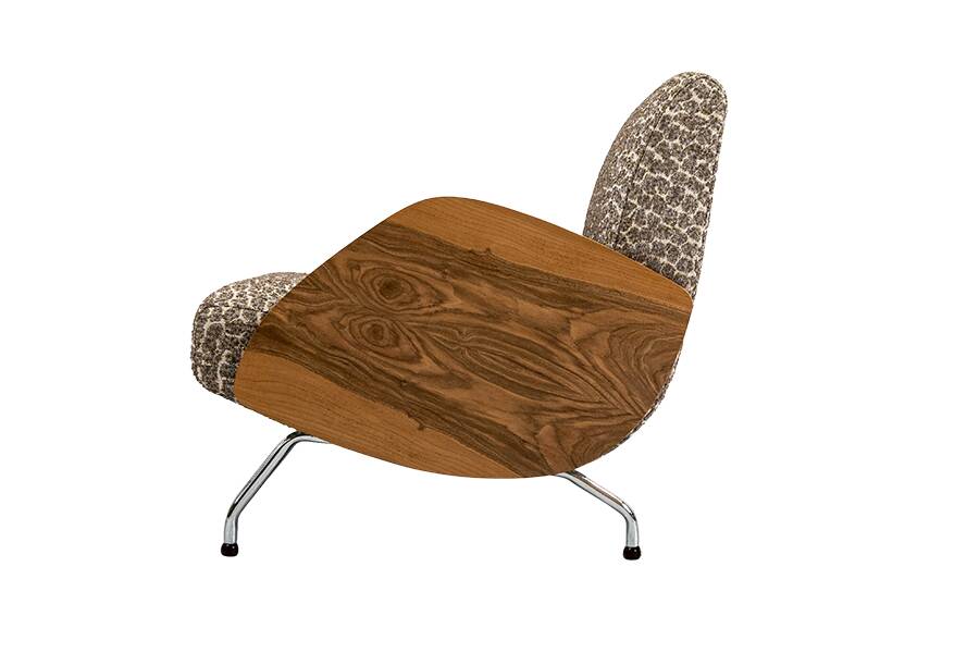 Fauteuil, Modèle "360" par Janusz Rozanski, Pologne, années 1950
