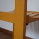 6 chaises en bois empilables