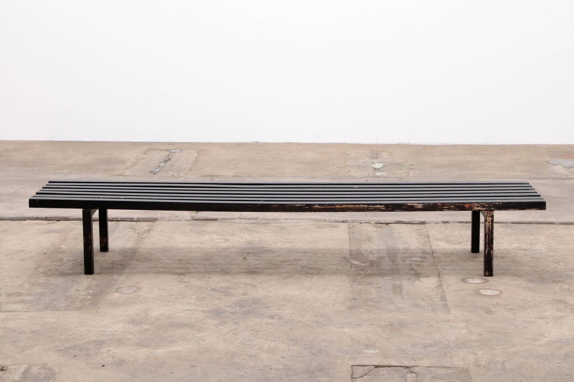 1970s Slatted bench by Gijs Bakker and Wim Wilson for Castelijn, the Netherlands