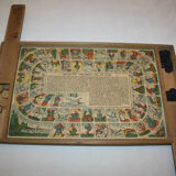 Ancient game of goose and ladies "La Grange"