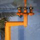 Floor lamp Guillerme & Chambron 1960