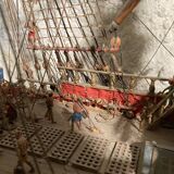 Model of a Royal Navy ship