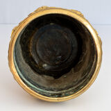 Cache-pot ancien en laiton