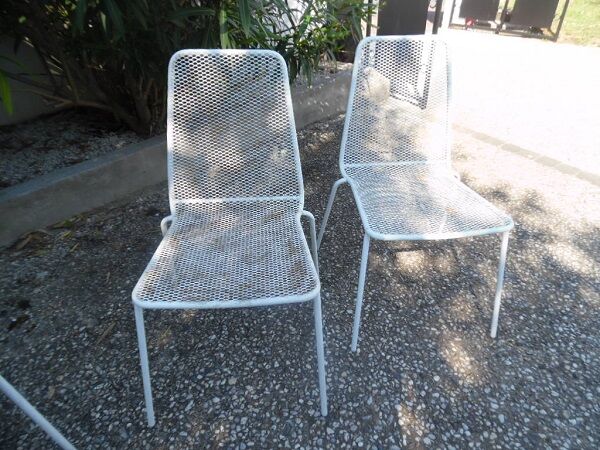 Garden chairs year 60