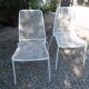 Chaises de jardin années 60