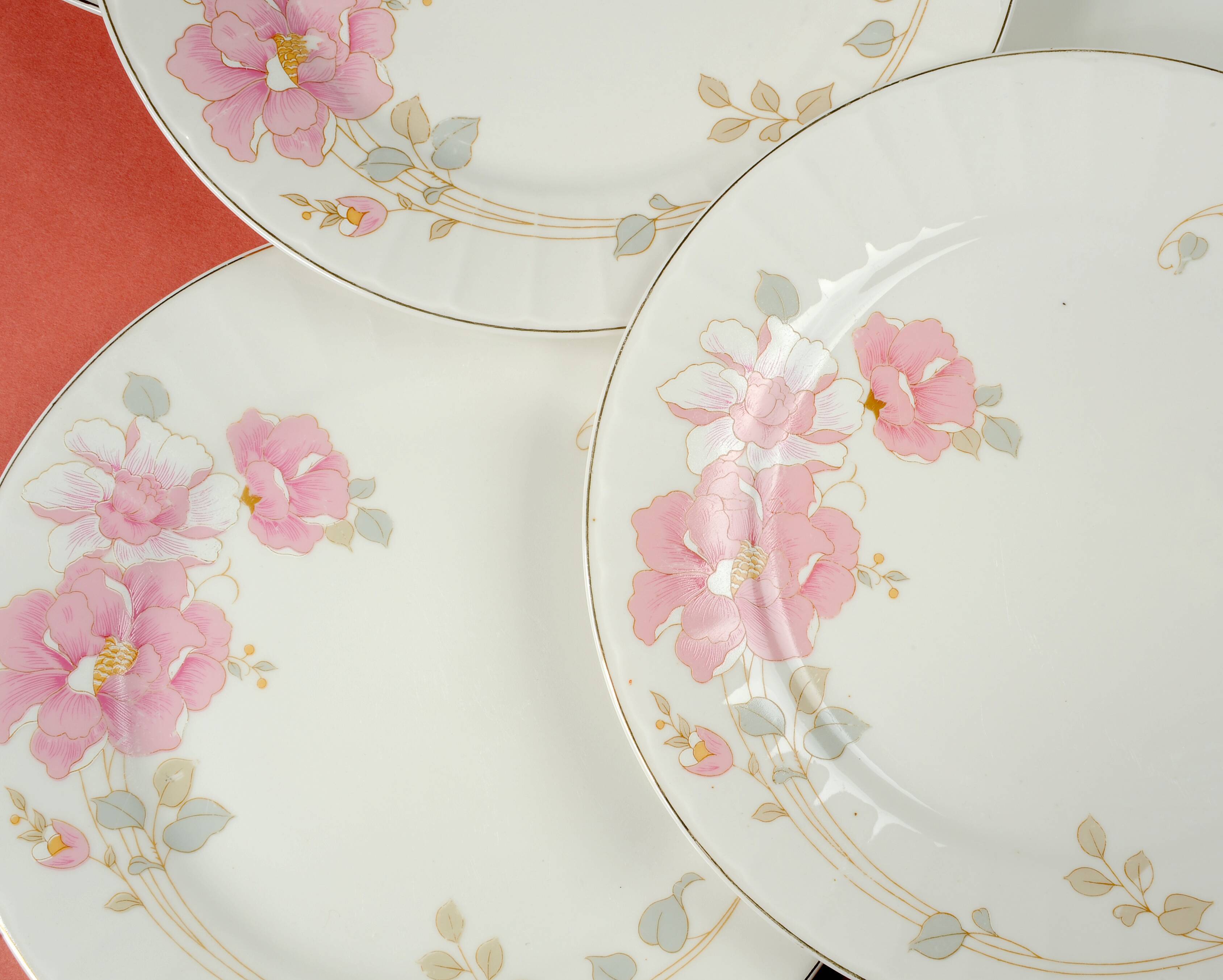 Set of 6 plates of Grandma Madeleine