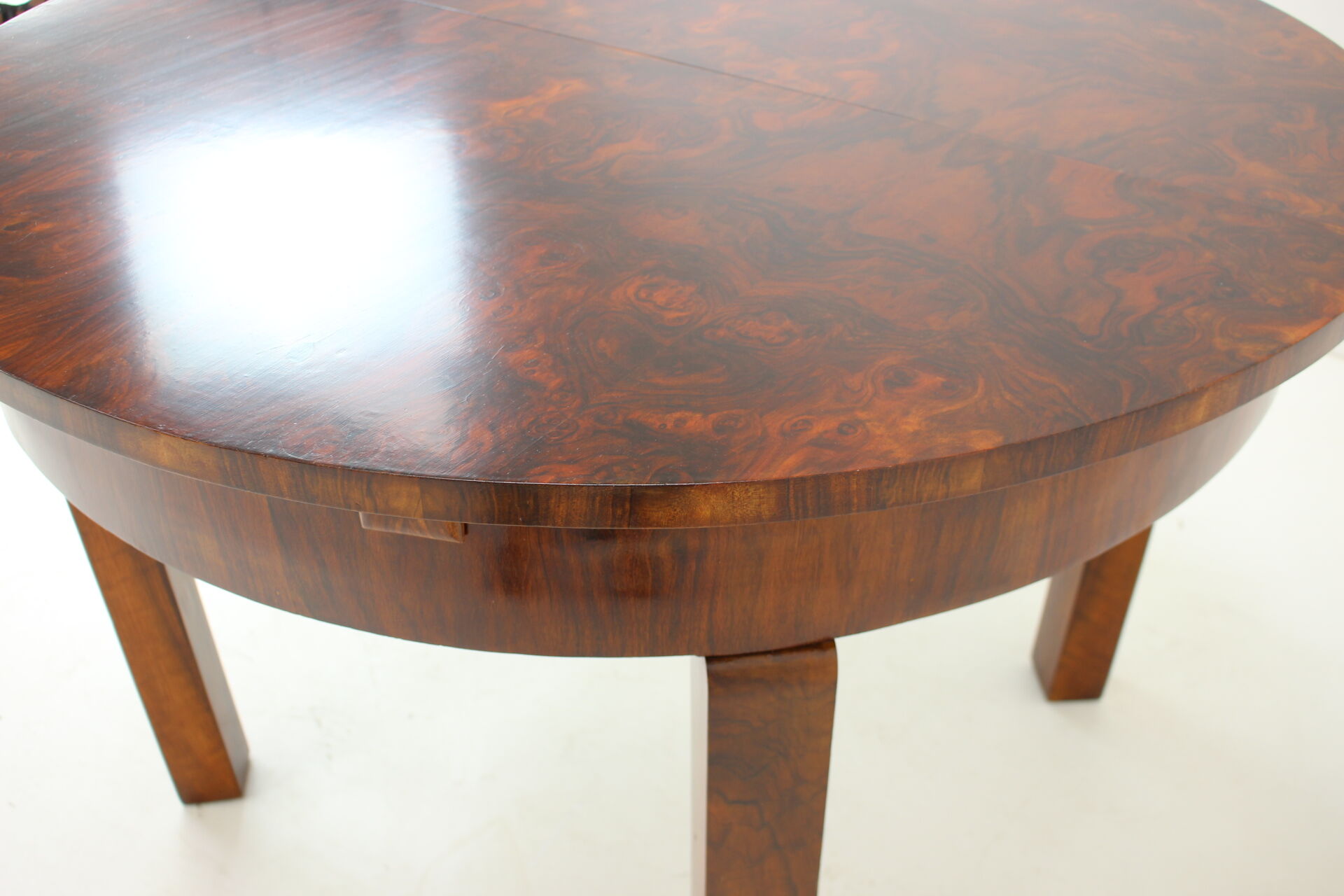 Art Deco Extendable Dining Table, 1930's