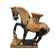 Vintage Ceramic Horse Plant Table, mid-century