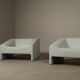 Pair of Malmö leather armchairs by Patricia Urquiola for Moroso, 2002