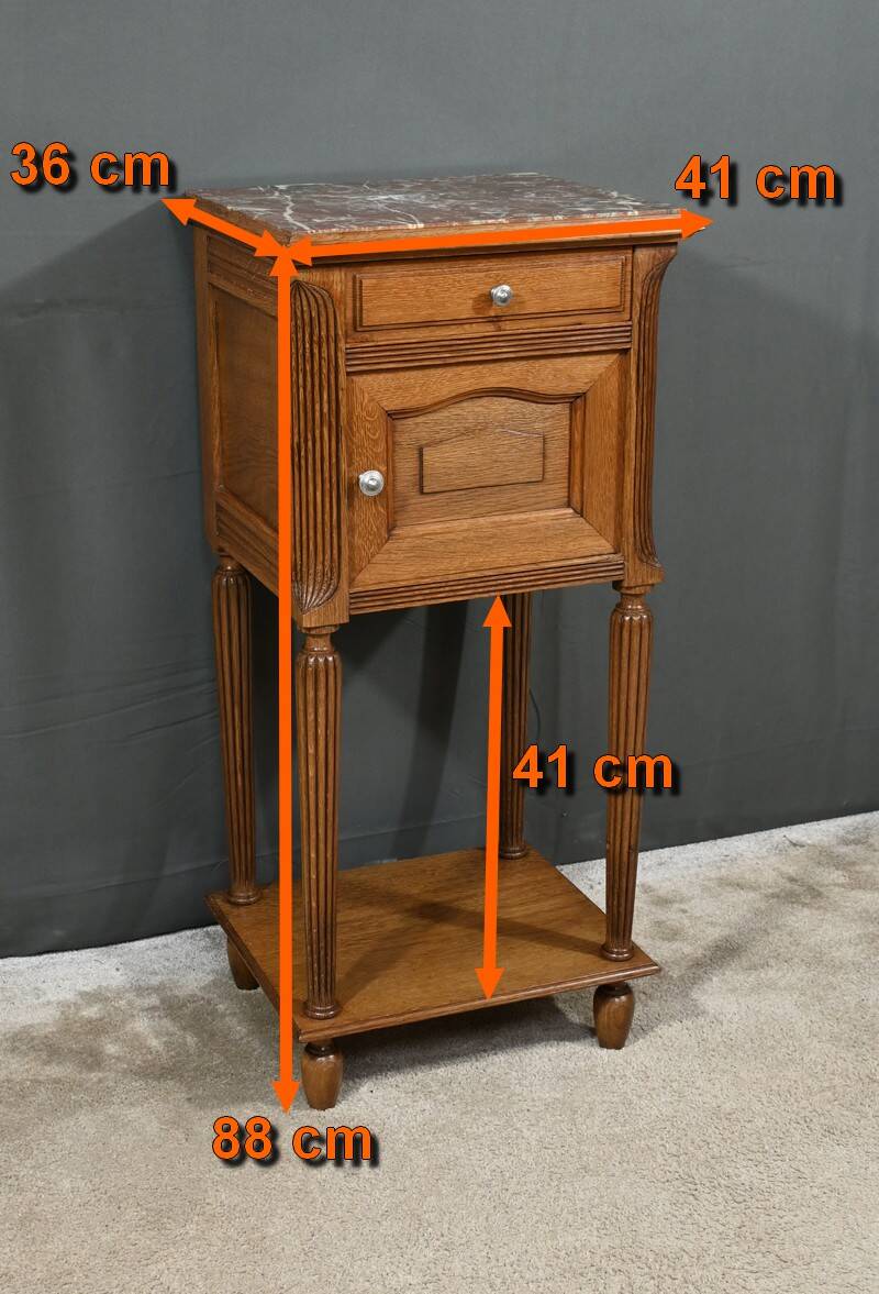 Oak Coffee Table or Bedside Table – 1930