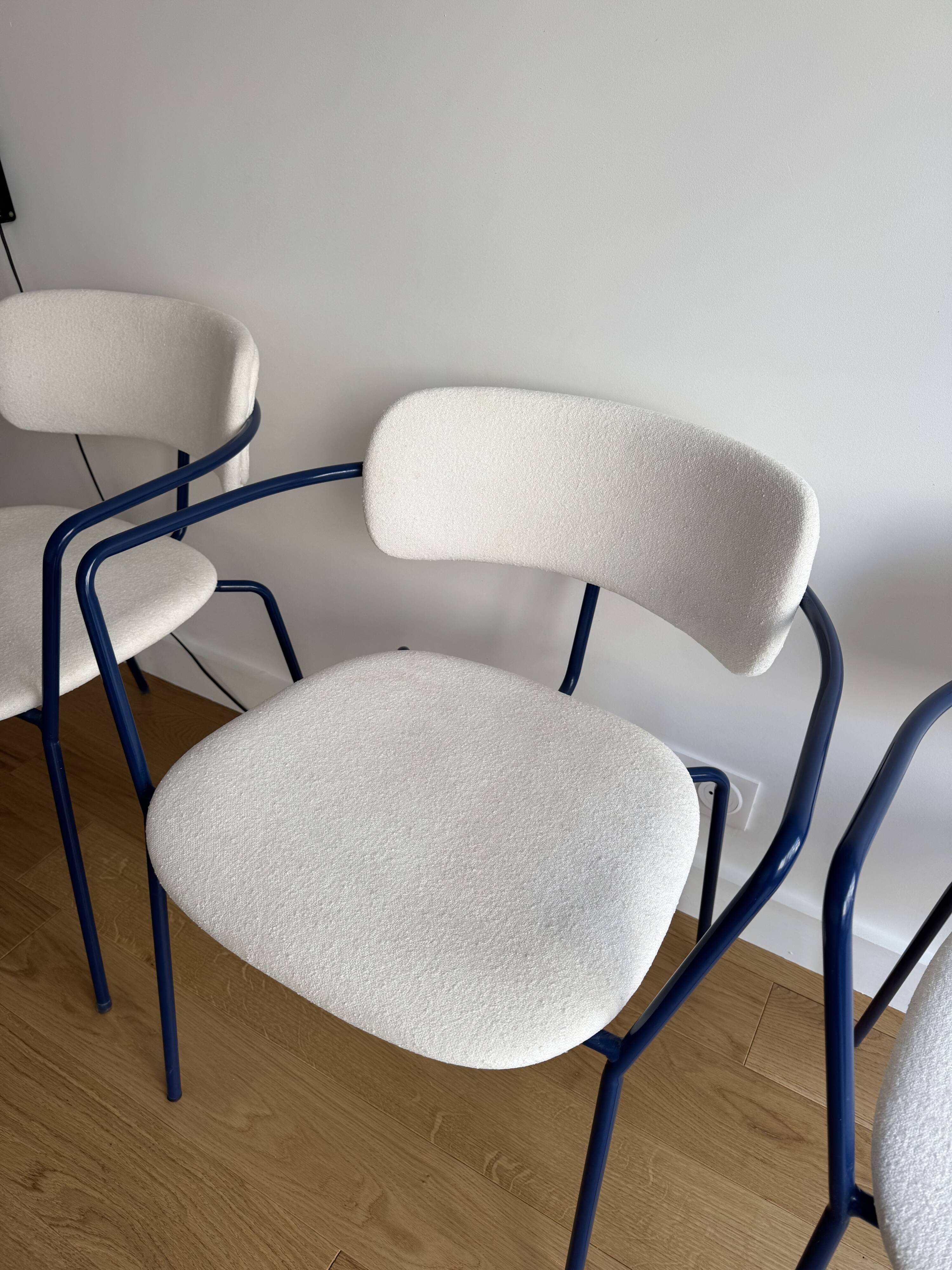 Monoprix fabric armchairs