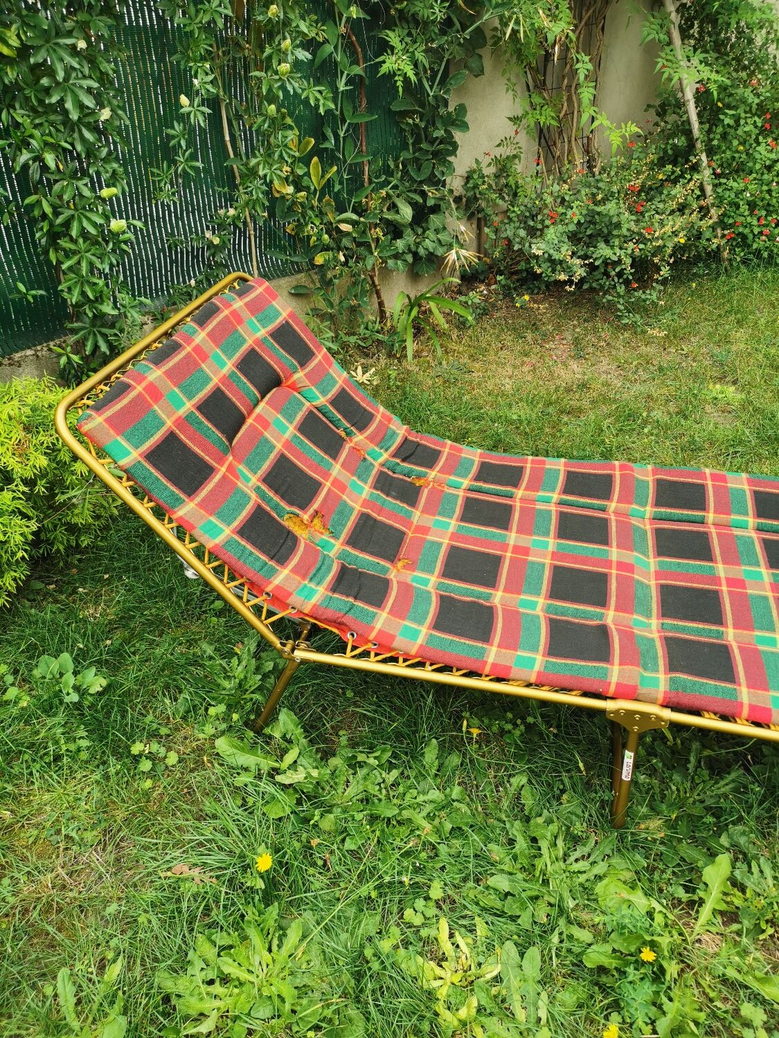 Vintage deckchair