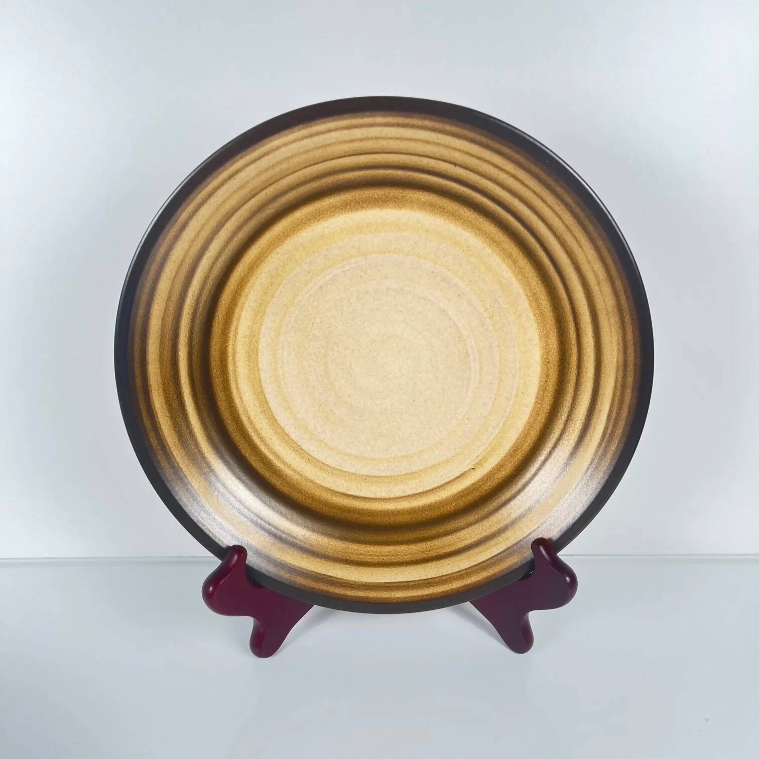 Set of 5 semi-deep plates Salins, 20th century