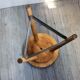 Robert Wagner Chemnitz 1930 s German stool
