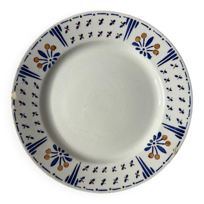 Assiettes plate gien