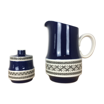 Milk pot and sugar model Sapphire de Villeroy - Boch, ceramics