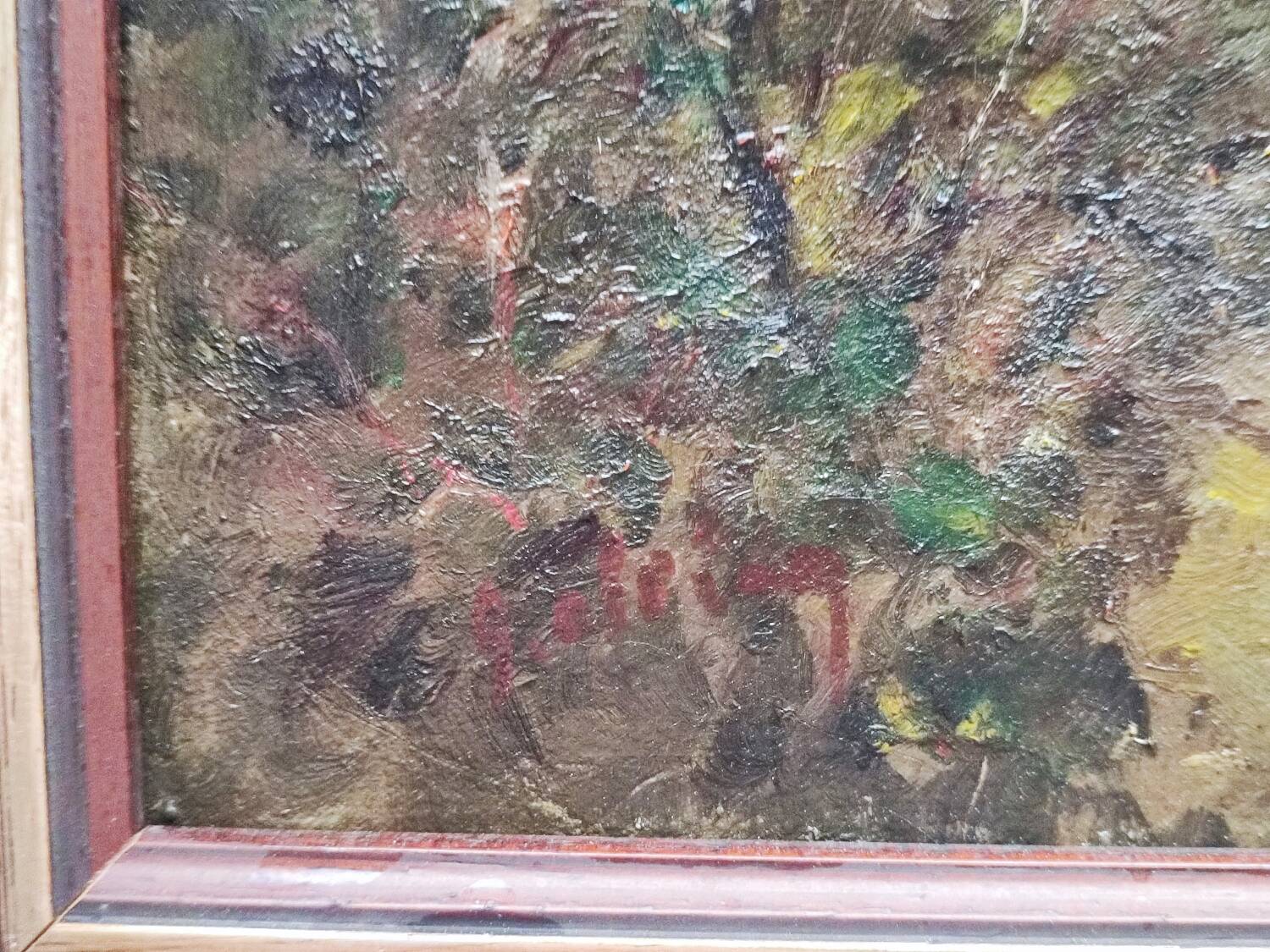 Paire de peintures à l'huile