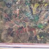 Paire de peintures à l'huile