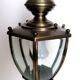6-sided beveled glass lantern pendant light