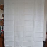 Embroidered ivory tablecloth with 12 towels