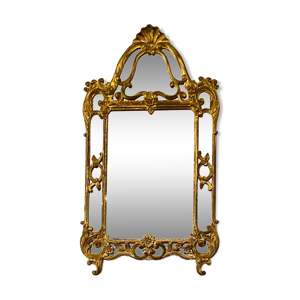 Miroir décoratif doré - louis xiv