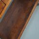 Antique oak 19th century French rustic console / drapers or side table