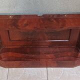Large Empire mahogany mirror