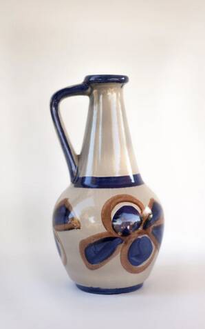Bay vase west germany 67-30, ceramic jug, flower pot
