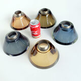 Crystal ceiling fixture by flavio poli for seguso vetri d'arte italy