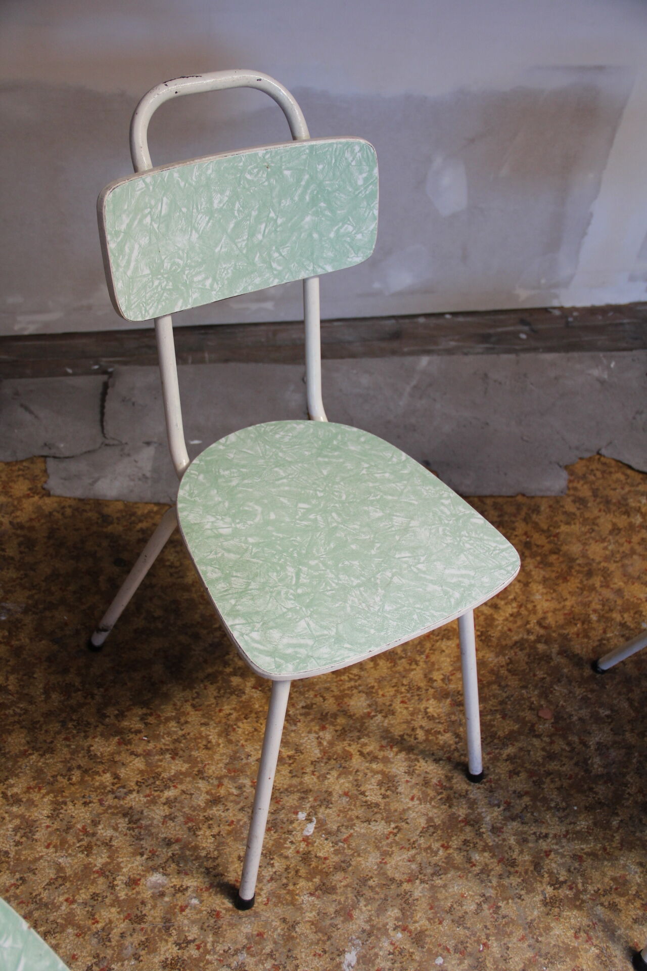3 Vintage kitchen chairs