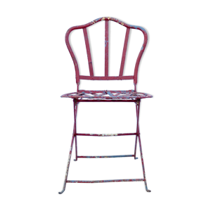 Chaise pliante de jardin