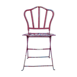 Folding garden chair XIXth