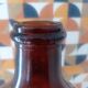 Dame jeanne 10 litres  en verre ambré