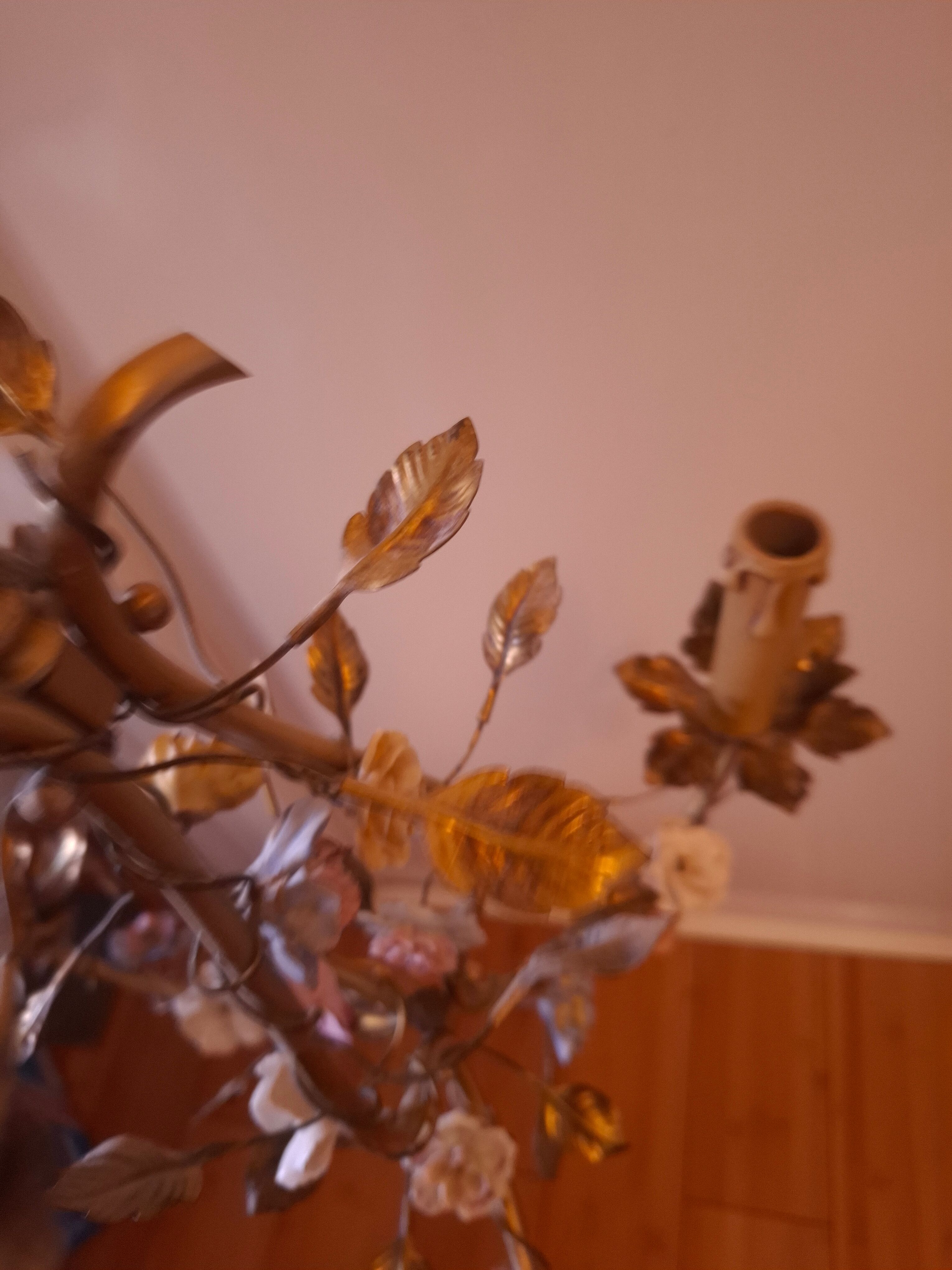 Lustre flower decoration