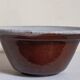 19th century enamelled earthenware salad bowl