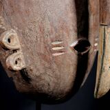 Art Africain Afrique Tribal - Masque Djimini Ligbi Kulango - 31 Cms