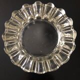 Cendrier en verre gondolé