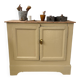 Beige two-door sideboard