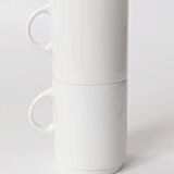 Set of 6 porcelain pieces by Thomas Rosenthal, Eclipse series, 1970s.