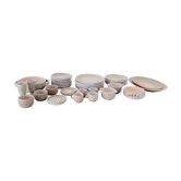 Service Jean Austruy, Vallauris, set of 37 pieces