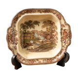 Beautiful 'Royal Staffordshire' Bowl Depicting an Idyllic Landscape