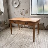 Oak veneer desk 1950