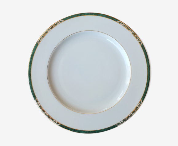 Flat porcelain plate of Limoges Philippe Deshoulières - Auray | Selency