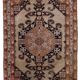 Handmade vintage Turkish Sivas rug 3.8' x 6.3' (118cm x 194cm) 1950s