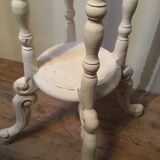 White patina wood harness